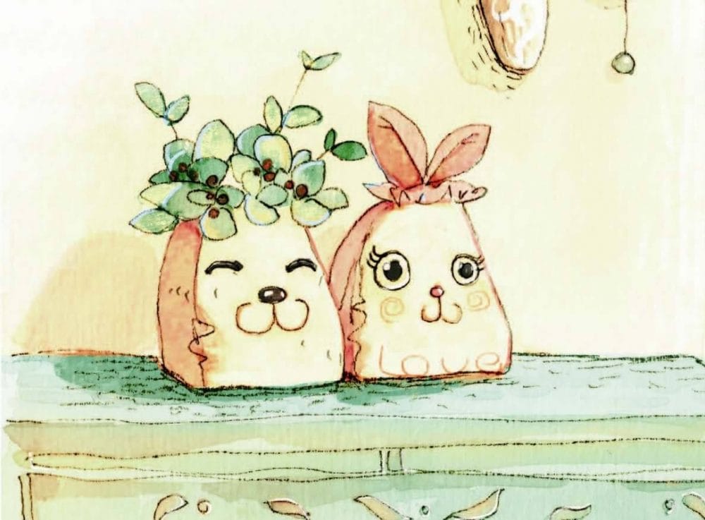 Một số hình ảnh đáng yêu trong cuốn sách All in love