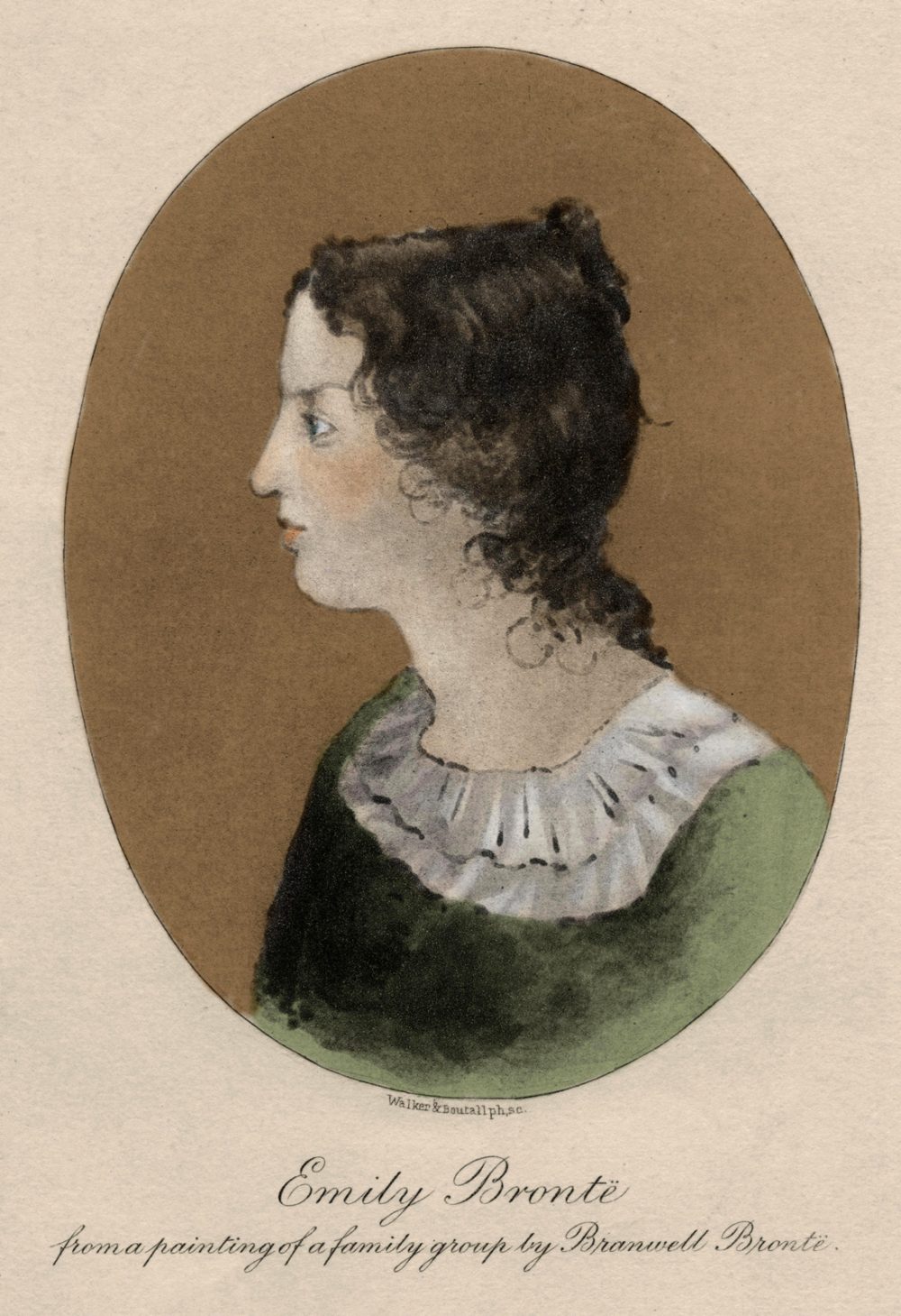 Chân dung tác giả Emily Bronte