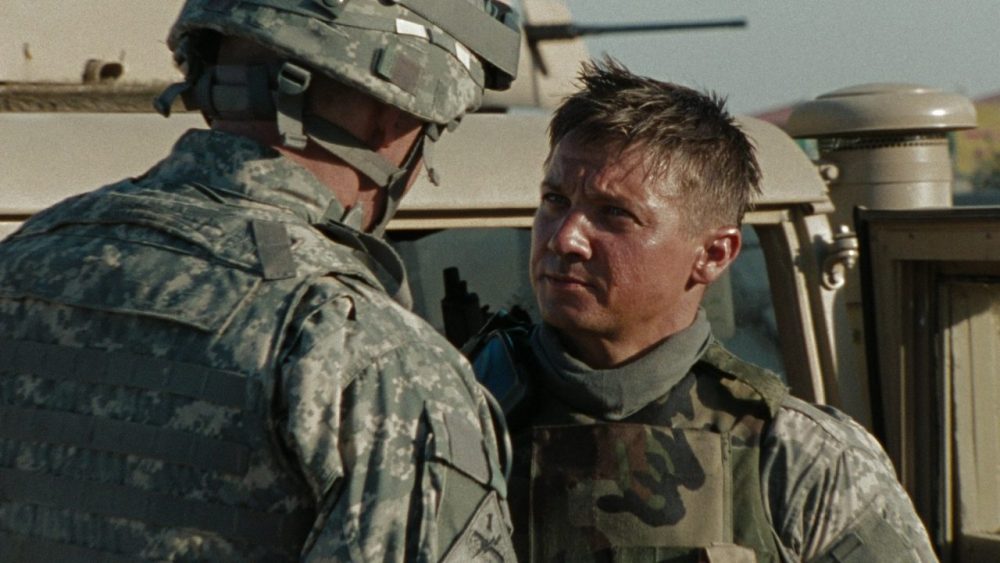 Hình ảnh của Jeremy trong phim The Hurt Locker