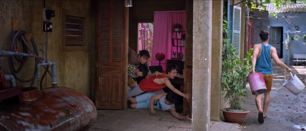 Một trong những phân đoạn hài hước của phim