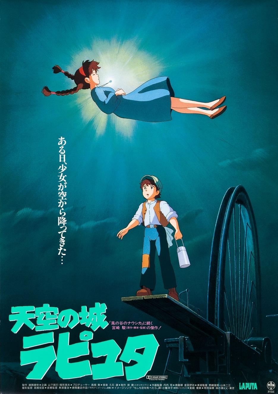 Poster của Lâu đài trên không Laputa (1986)