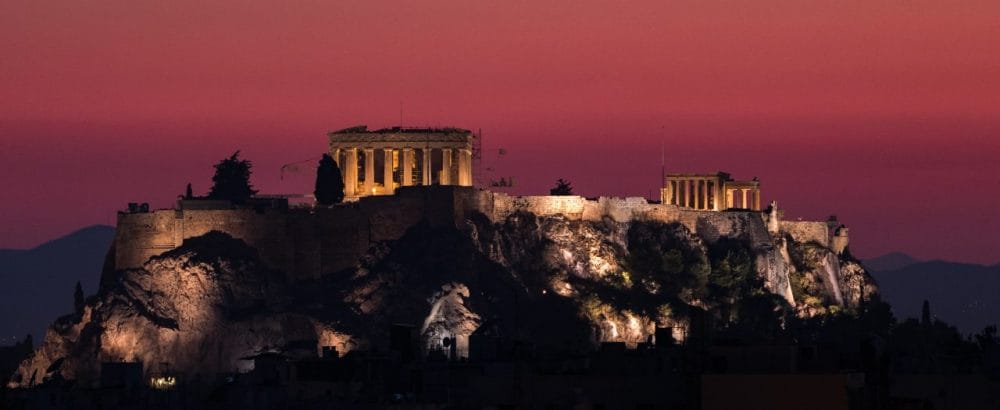 Đền Parthenon ở Athens