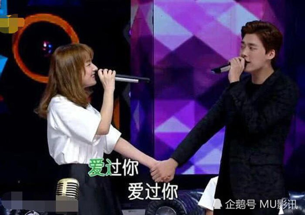 Lý Dịch Phong và Ngôn Hân trong chương trình Happy Camp