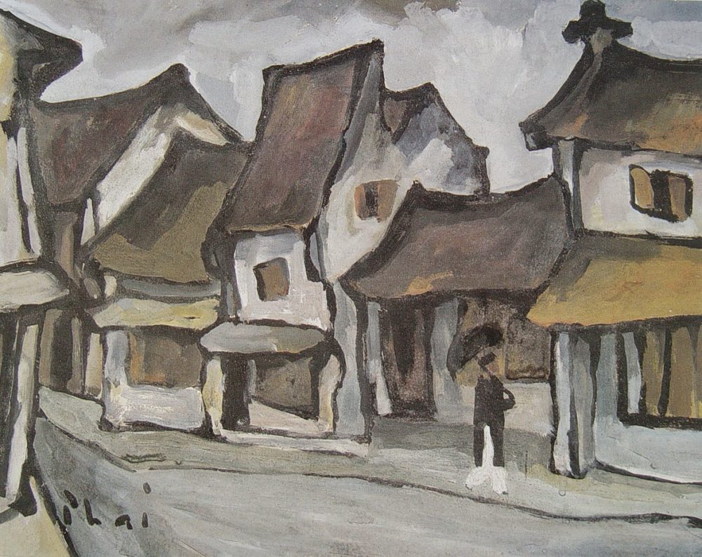 Bùi Xuân Phái thân thuộc từng ngõ phố quê hương