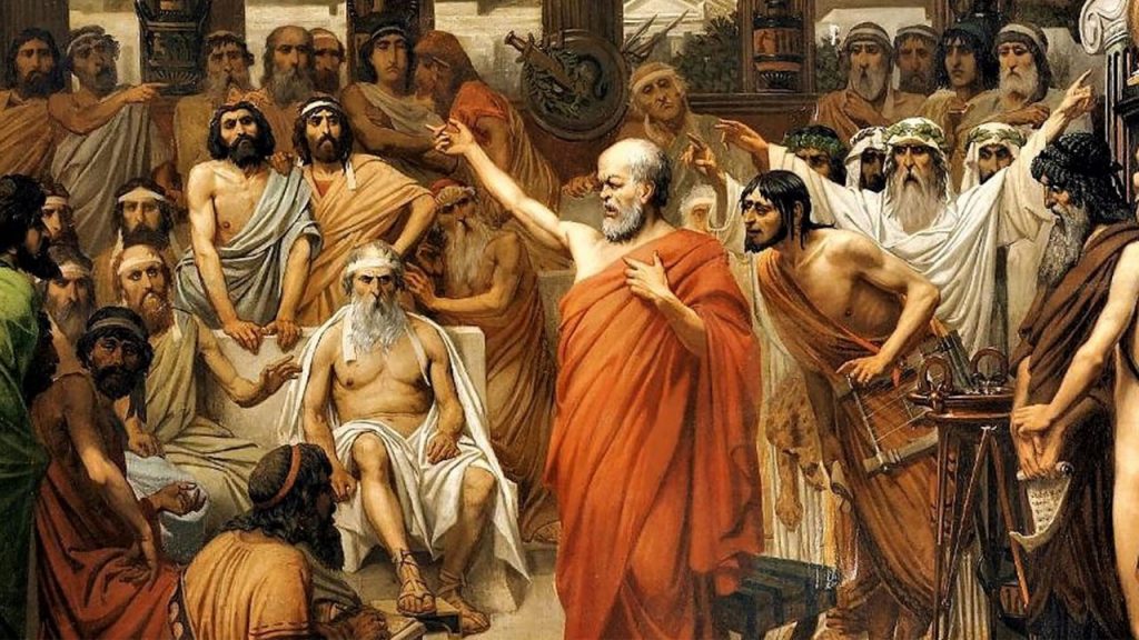 Một buổi hùng biện ở Athens