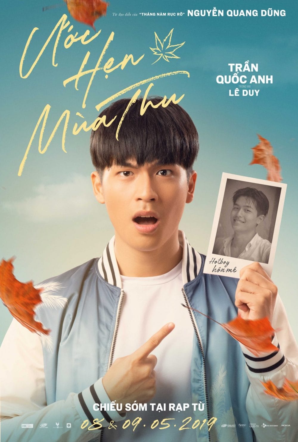 Quốc Anh trong vai anh chàng hot boy hôn mê