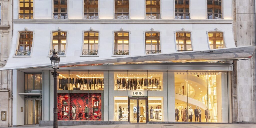 Cửa hàng flagship của thương hiệu Dior