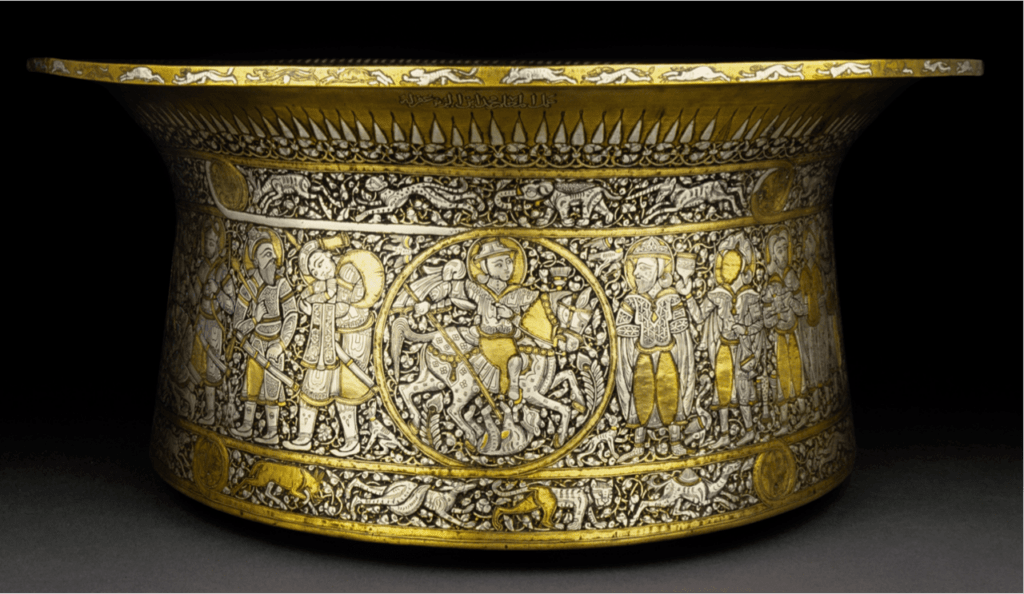 Chiếc chậu cổ Bapistery of Saint-Louis tại bảo tàng Louvre, Paris