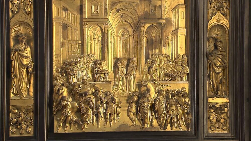 Bức phù điêu "Cổng thiên đàng" của Lorenzo Ghiberti