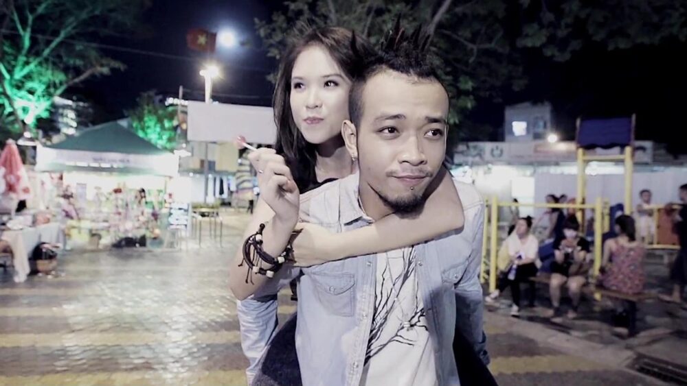 Khởi My và Hoàng Phi
