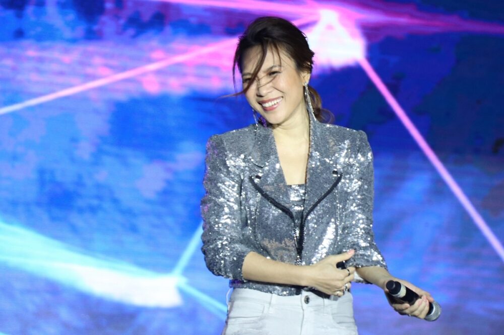 Mỹ Tâm trên sân khấu
