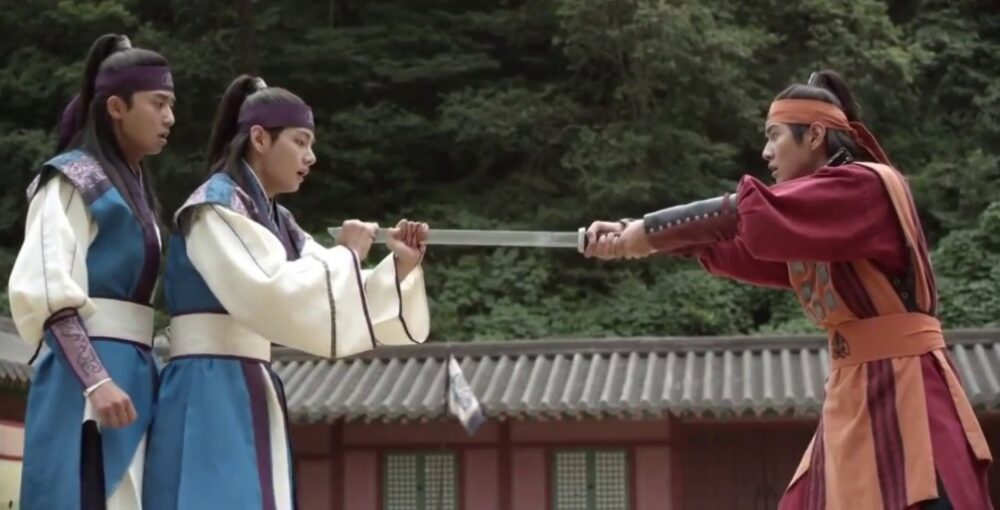 Cảnh phim trong Hwarang