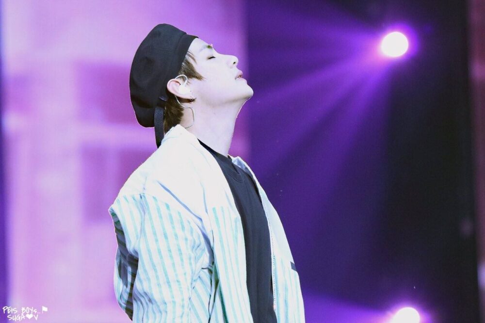 I Purple You là câu nói mang sở hữu của anh chàng