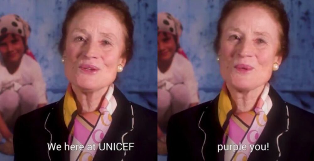 UNICEF sử dụng câu nói của V
