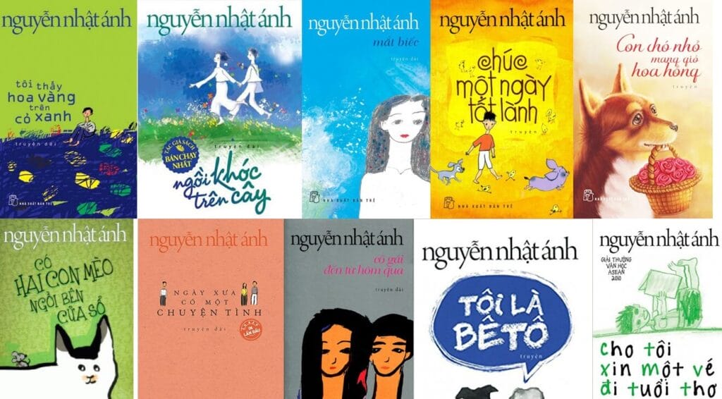 Những tác phẩm của Nguyễn Nhật Ánh