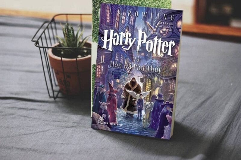 Ảnh minh họa cho bìa sách Harry Potter và hòn đá phù thủy