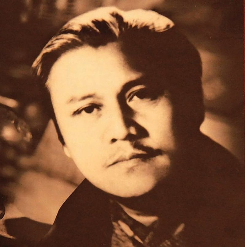 Ảnh chân dung nhà thơ Quang Dũng