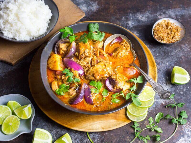 Một trong những tinh hoa của nền ẩm thực xứ sở chùa vàng - cà ri Massaman