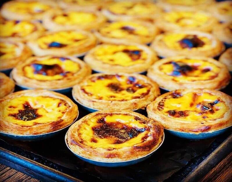 Bánh tart trứng là món bánh ngọt nổi tiếng nhất nhì Trung Quốc 
