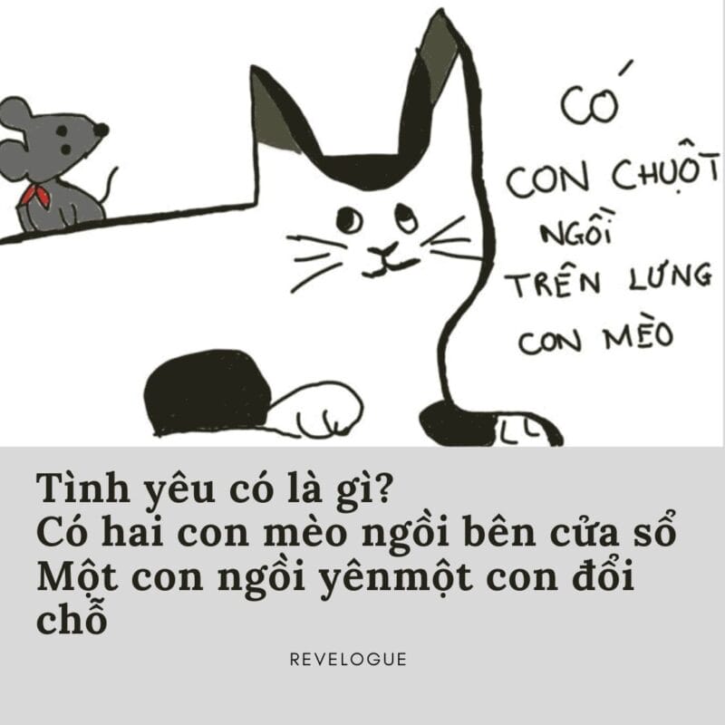 Trích dẫn hay trong Có hai con mèo ngồi bên cửa sổ