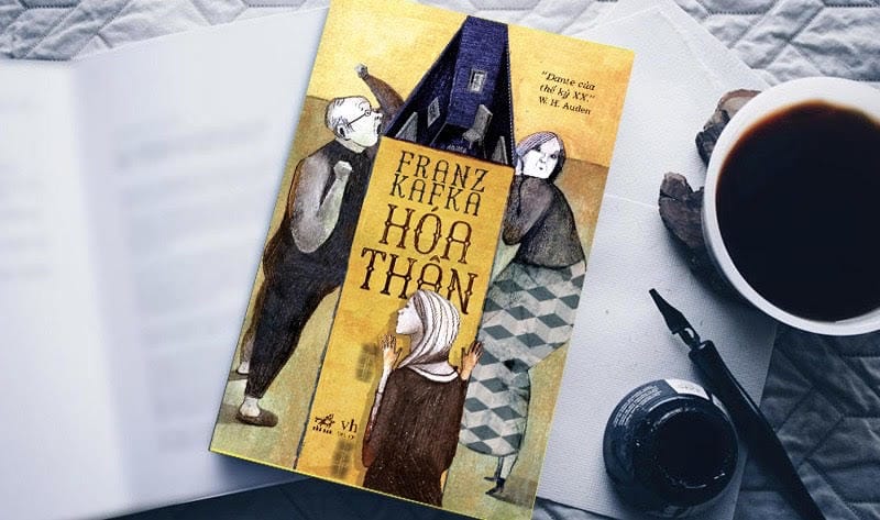 Hình ảnh bìa cuốn sách Hóa thân của nhà văn Franz Kafka
