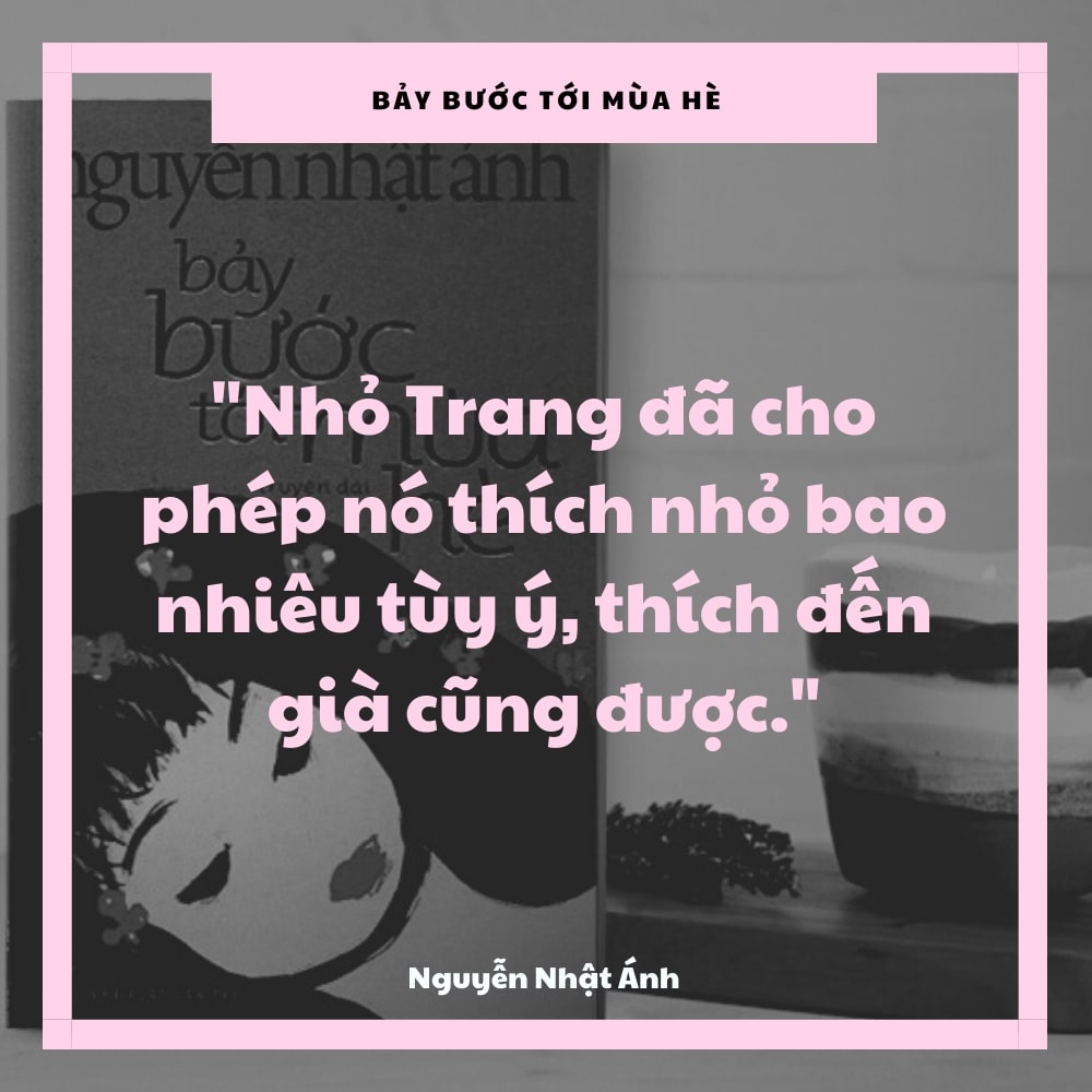 Trích dẫn hay trong Bảy bước tới mùa hè