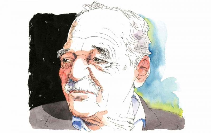 Tranh vẽ nhà văn Gabriel García Márquez