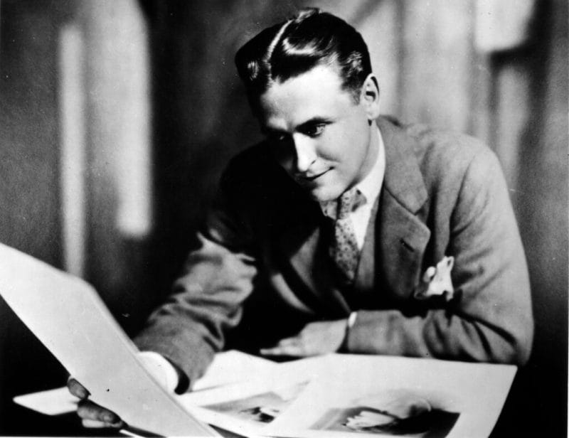 Ảnh minh họa cho nhà văn Francis Scott Fitzgerald