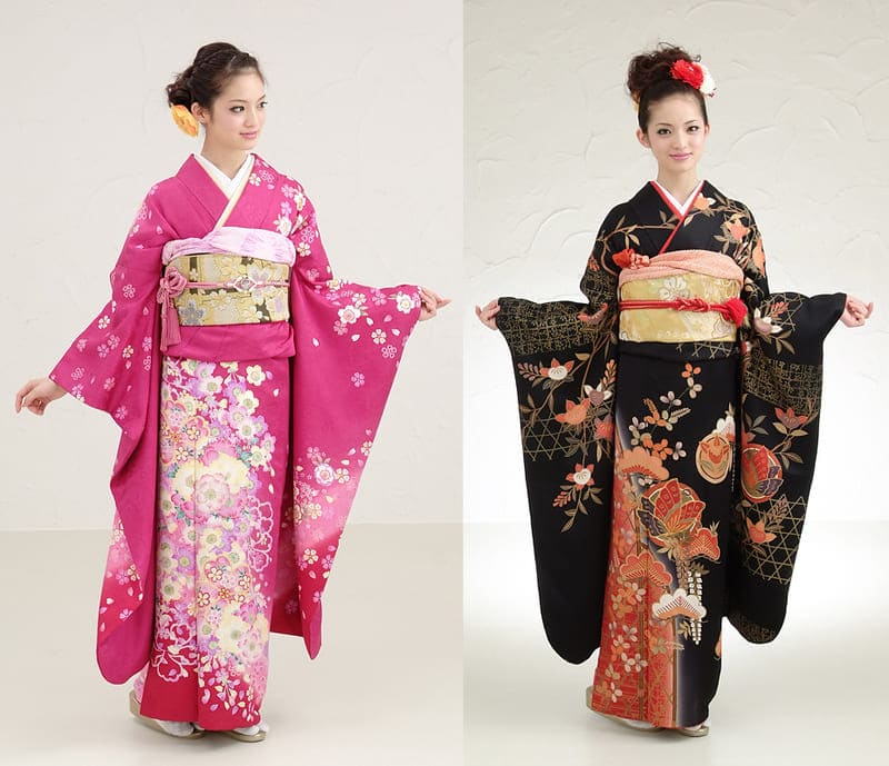Furisode - trang phục dành cho các cô gái chưa lấy chồng