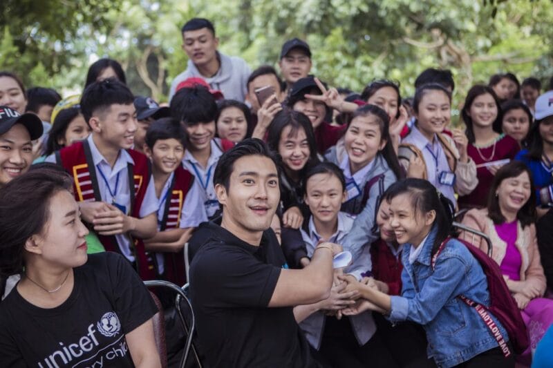 Choi Siwon là đại sứ Unicef