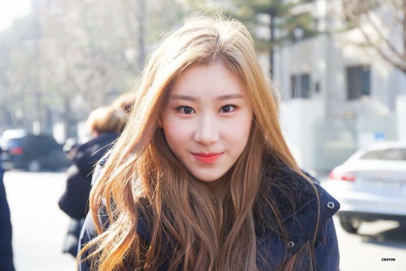 Chaeryeong với nhan sắc ngày một tăng hạng