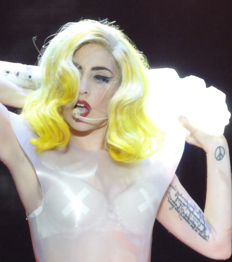 Lady Gaga biểu diễn trong Monster Ball Tour