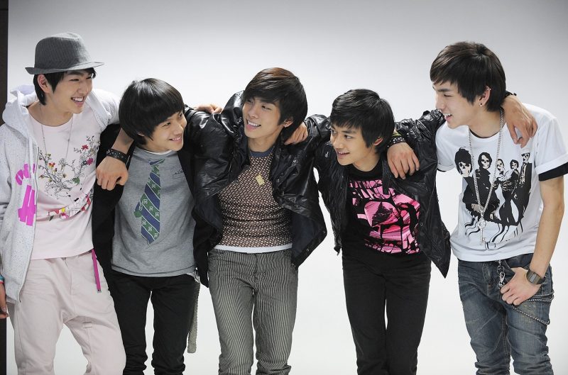 SHINee khi mới ra mắt