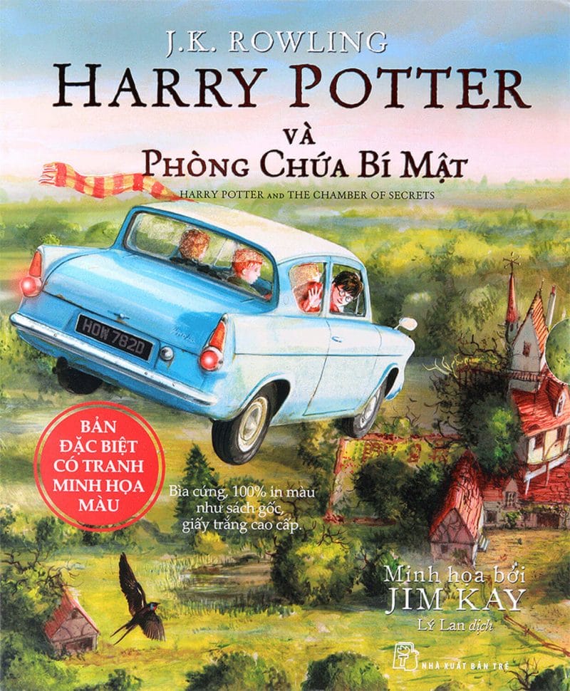 Bìa màu Harry Potter và Phòng chứa bí mật