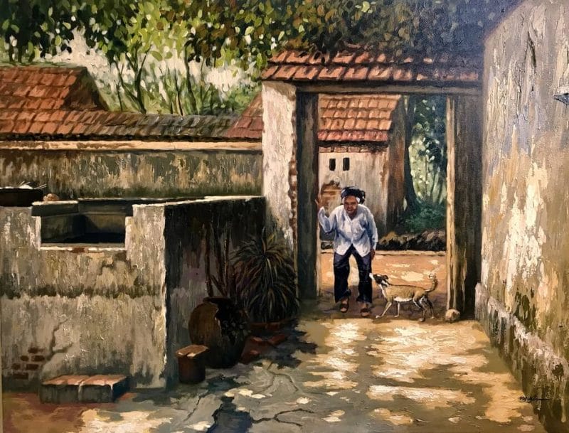 Hình ảnh làng quê Việt Nam