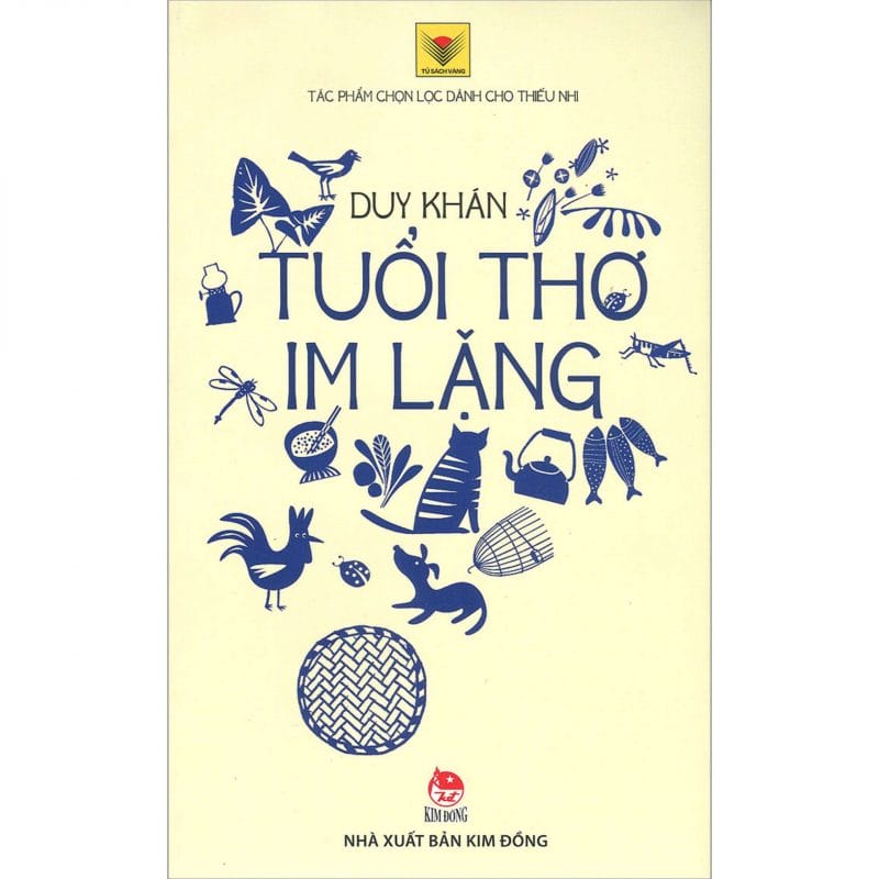 Ảnh bìa cũ của cuốn sách Tuổi thơ im lặng