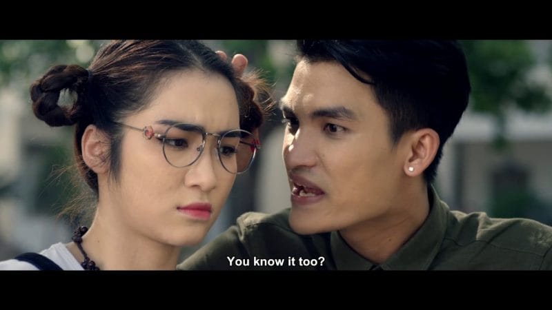 Hòa Minzy cùng với Mạc Đăng Khoa trong tạo hình bộ phim Linh Duyên