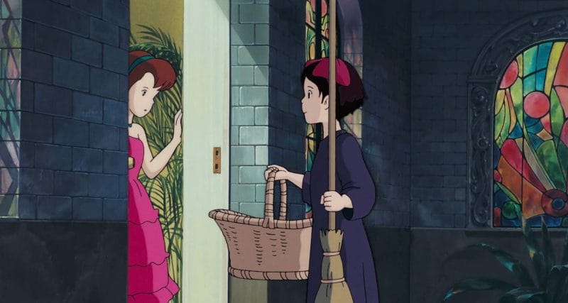 Kiki và phân cảnh giao hàng đến bữa tiệc sinh nhật của cháu gái bà Madame