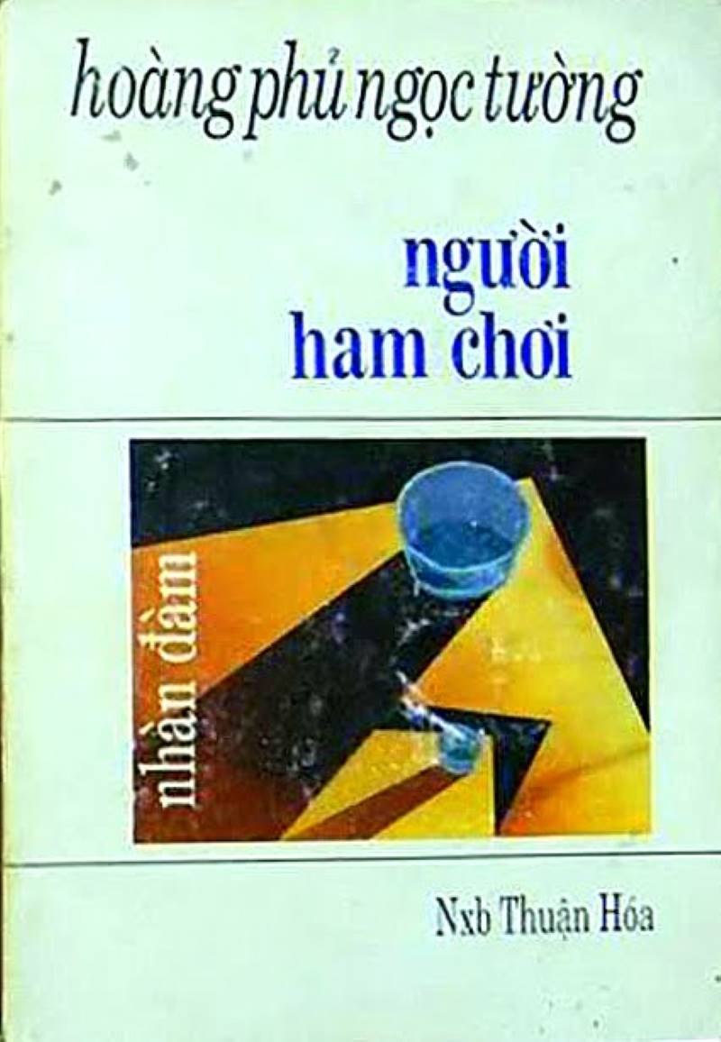 Ảnh bìa cuốn sách Người ham chơi của Hoàng Phủ Ngọc Tường