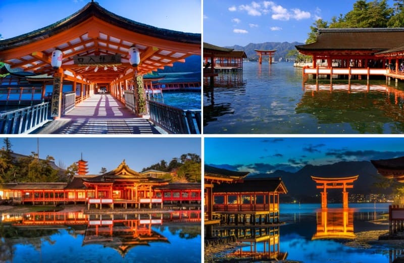 Đền Itsukushima và chiếc cổng Torii - hình ảnh nổi tiếng của du lịch xứ sở hoa anh đào