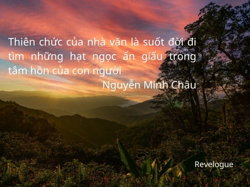 Quan niệm sáng tác của Nguyễn Minh Châu