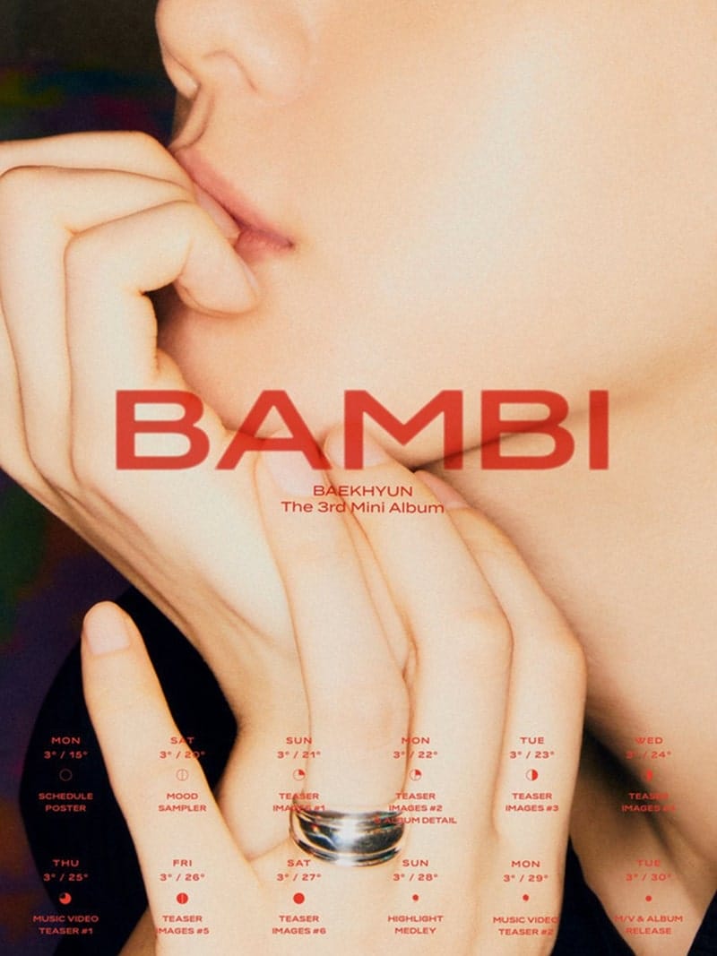 Bambi là sự tái xuất của Baekhyun với âm nhạc