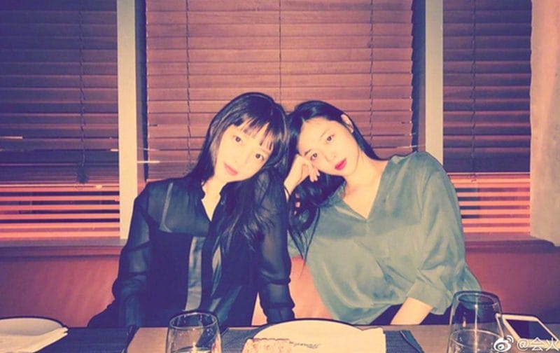 Đôi bạn thân Goo Hara và Sulli