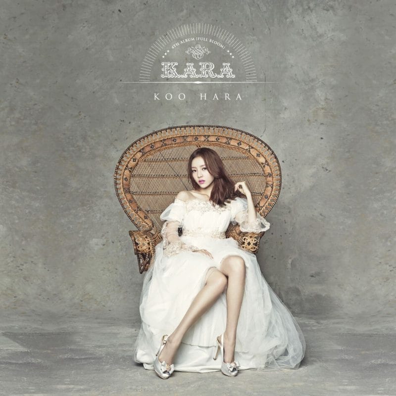 Hình ảnh của Goo Hara trong lần trở lại với album Full Bloom