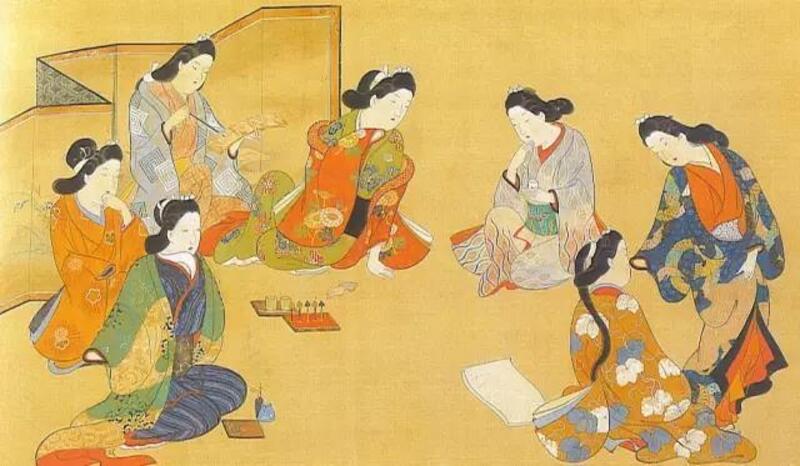 Vào thời Heian, hương đạo dần quen thuộc với giới quý tộc Nhật Bản