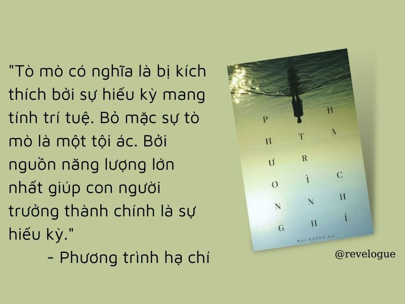 Phương trình hạ chí - Sự tò mò khiến con người trưởng thành