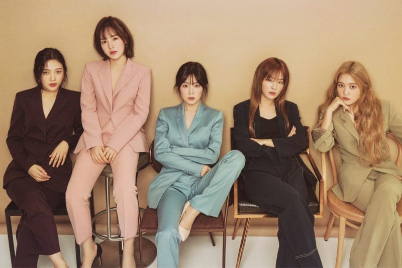 Đội hình hoàn chỉnh của Red Velvet