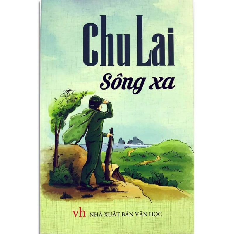 Ảnh minh họa cho bìa ngoài của tiểu thuyết Sông xa