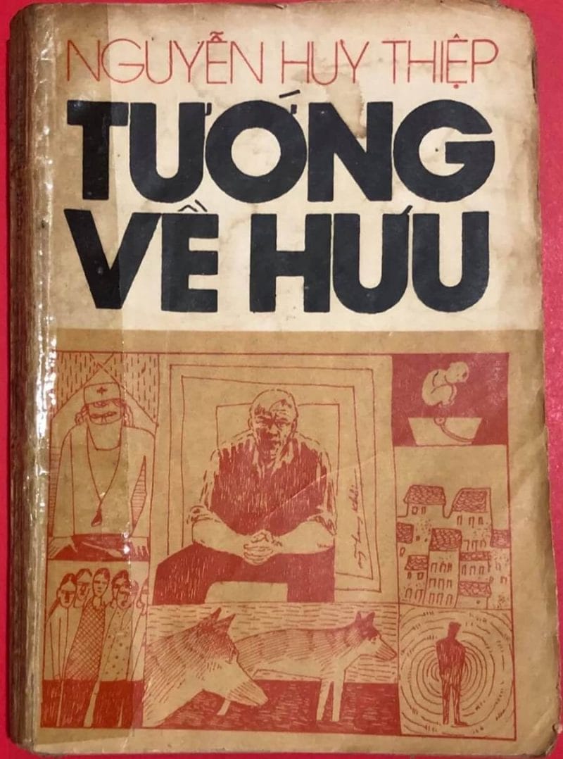 Bìa sách bản cũ của Tướng về hưu