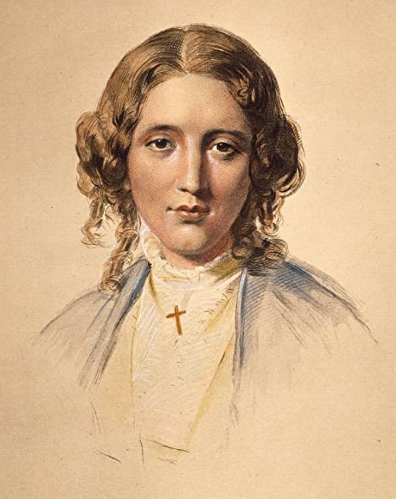 Chân dung nữ nhà văn Hardware Beecher Stowe